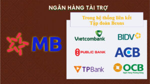 Những ngân hàng tài trợ dự án Bcons Asahi