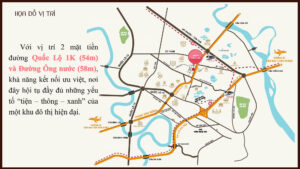 Bcons Asahi tọa lạc tại vị trí đắc địa nhiều tiềm năng