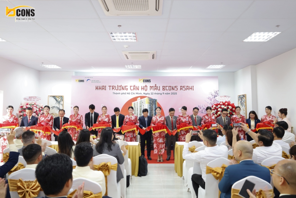 Khai trương nhà mẫu Bcons Asahi 7