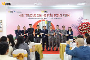 Khai trương nhà mẫu Bcons Asahi 8
