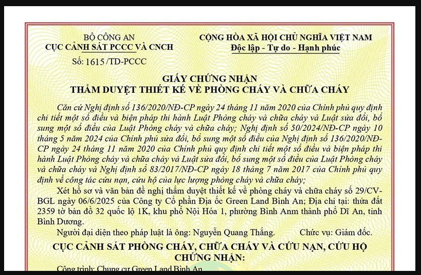 PCCC_GCN thẩm duyệt PCCC_24BGL_Bcons Asahi